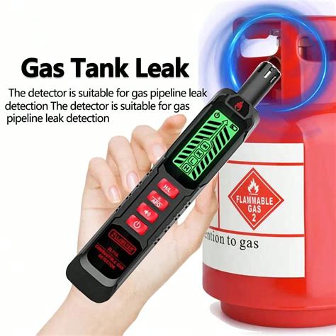 Combustible Gas Leak Detector Natural Flammable Alcohol LPG Methane