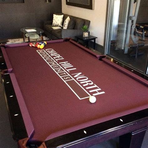 Pool Table Felt Designs