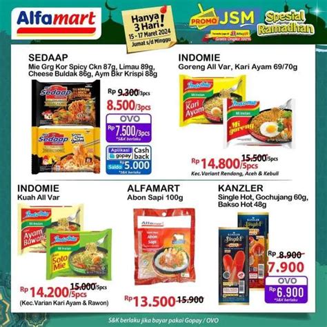 Promo Jsm Alfamart Spesial Ramadhan Maret Sirup Marjan