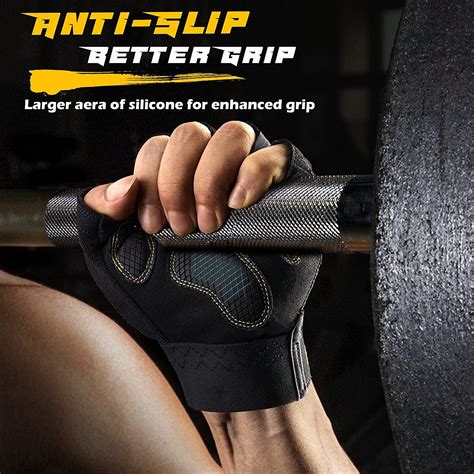 Freetoo Workout Gloves For Men 2021 Latest Full Palm Protection Ultra Ventilated Weight Lifting