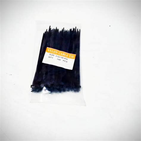 Jual Kabel Tis Cable Ties Tali Pengikat Kabel Cm Hitam