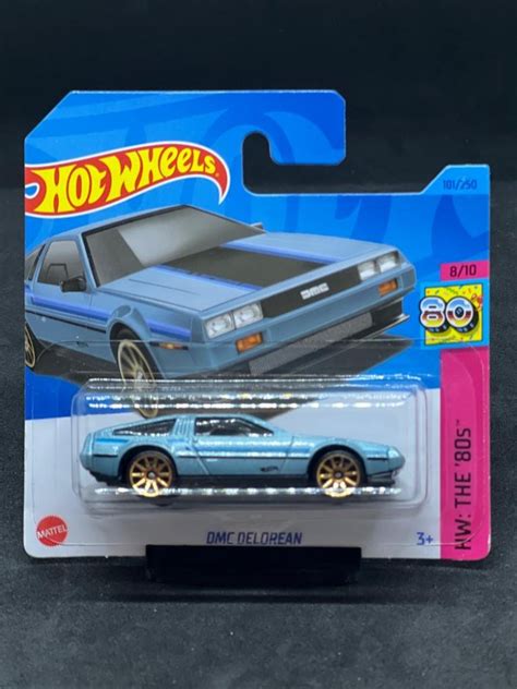 Hot Wheels Dmc Delorean Blau Carshoping