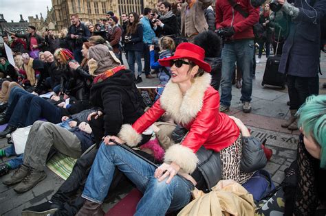 Porn Video Protest Outside Uk Parliament Sbs News