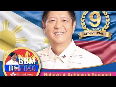 President Bongbong Marcos Greetings To Bbmuhk Th Year Anniversary