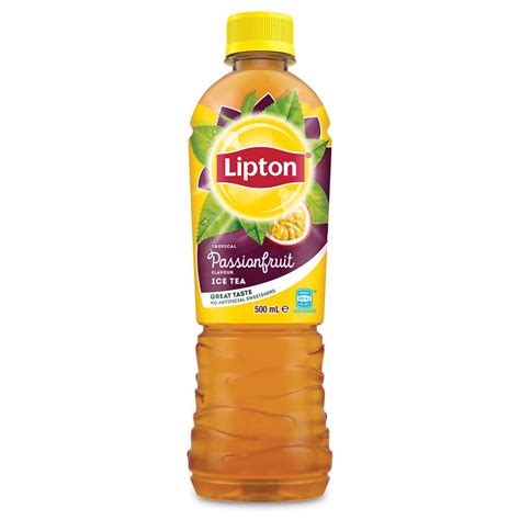Lipton Tropical Passionfruit Ice Tea 500ml Is Halal Suitable Kosher
