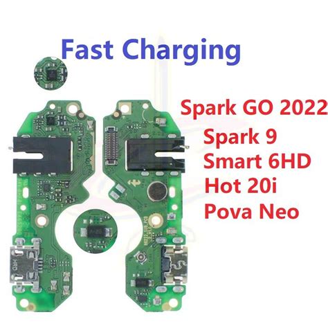 Charging Board Port Replacement For Tecno Pova Neo Infinix Spark Go