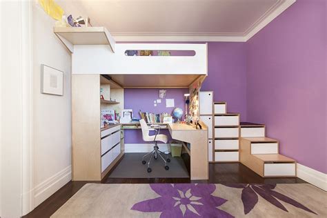 Loft Bed Empty Underneath At Jill Stclair Blog