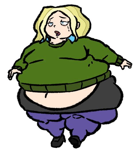 Curveybooru 1girl Bbw Belly Belly Overhang Big Breasts Blonde Hair