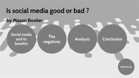 Is Social Media Good Or Bad By Mason Booker On Prezi