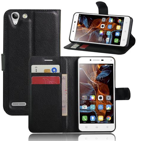 K5 Case Lychee Print PU Leather Case For Lenovo VIBE K5 K5 Plus Case