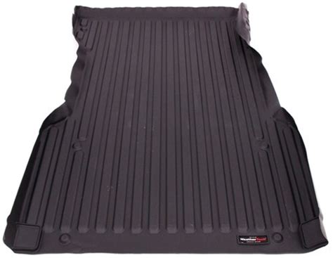 2022 Toyota Tacoma WeatherTech TechLiner Custom Truck Bed Mat - Black