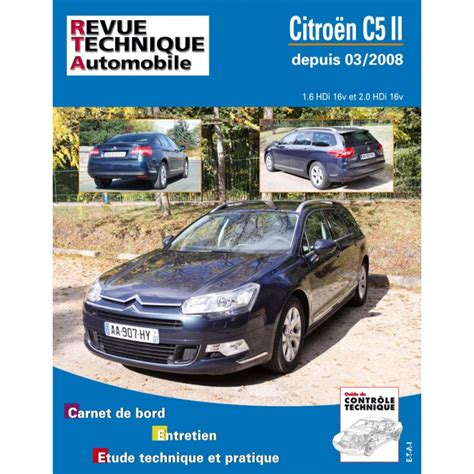 Pack Rta Papier Pdf Citroen C Ii Berline Portes