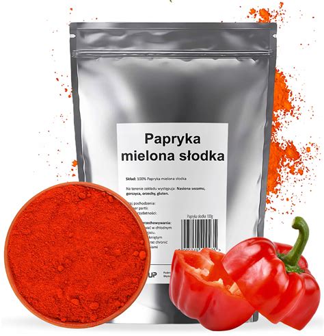 PAPRYKA SŁODKA mielona czerwona aromatyczna 100g 12484690899 Allegro pl