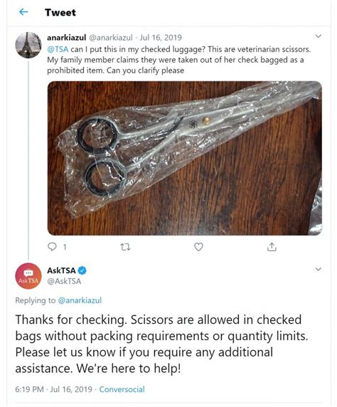 Can You Bring Scissors On A Plane The Tsa Rules Explained