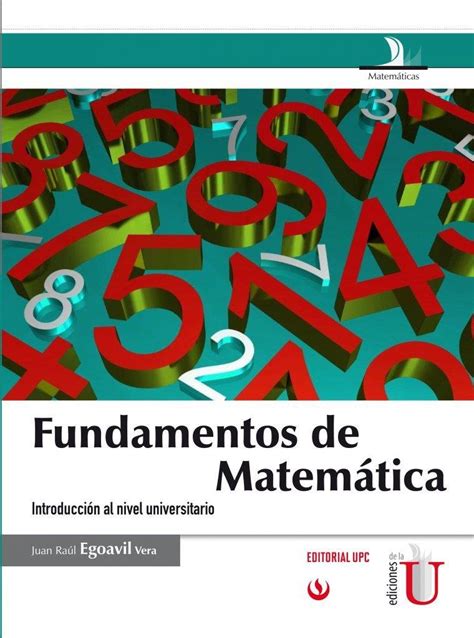 Fundamentos De Matem Tica Ediciones De La U Librer A Compra Ahora