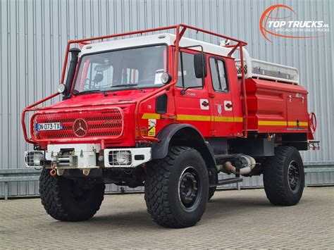 Unimog Mercedes Benz U 5000 Fire Truck Top Trucks