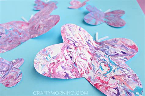 How To Make Marbled Paper With Shaving Cream Paint Shaving Cream