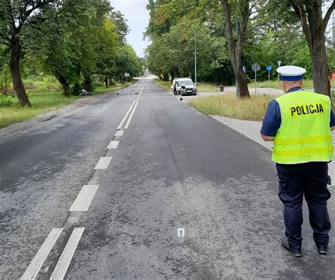 Powa Ny Wypadek Na Ul Zemborzyckiej Nie Yje Letni Motocyklista