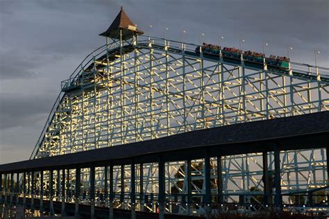 Blue Streak Cedar Point Roller Coaster Park Cedar Point Roller