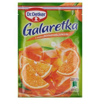 Dr Oetker Galaretka O Smaku Pomara Czowym G Zakupy Online Z