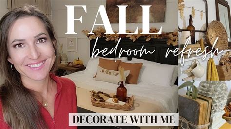 Fall Decor Ideas For The Home Bedroom Refresh Simple Easy Ideas