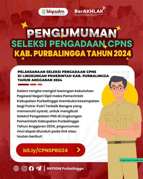 Pengumuman Pelaksanaan Seleksi Pengadaan Pegawai Negeri Sipil Pns Di