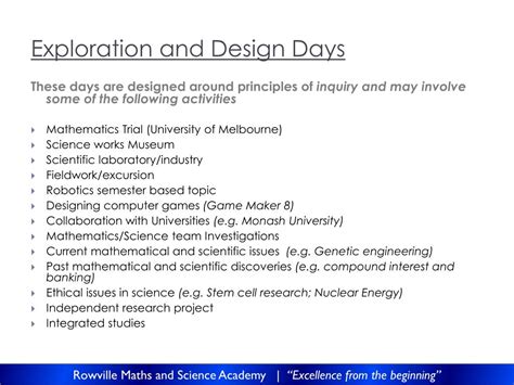 Ppt Rowville Maths Science Academy Powerpoint Presentation Free