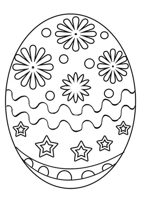 Easter Egg Printables Coloring 24 Easter Egg Coloring Pages