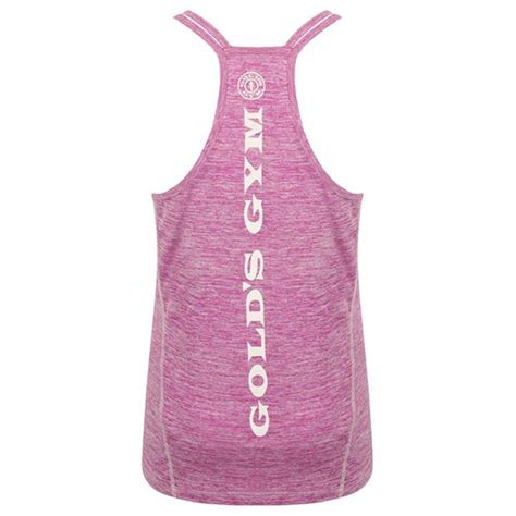 Golds Gym Vest Ladies Lilac Marl