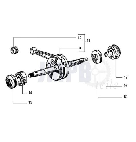 Puch Maxi Kurbelwelle Jmpb Teile