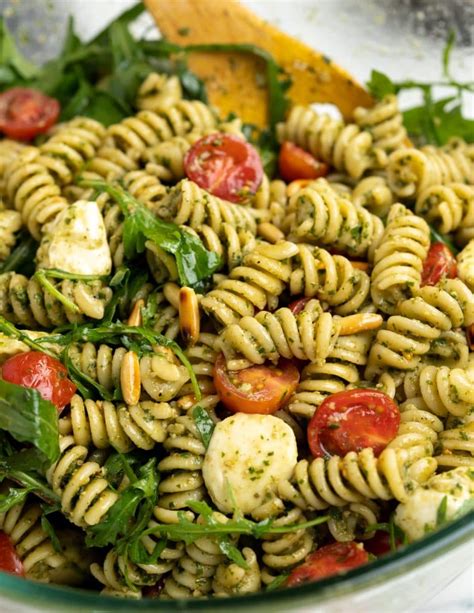 Pesto Pasta Salad The Flavours Of Kitchen