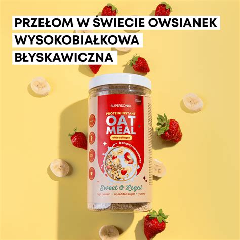 Owsianka Proteinowa B Yskawiczna Z Kolagenem Wysokobia Kowa Supersonic