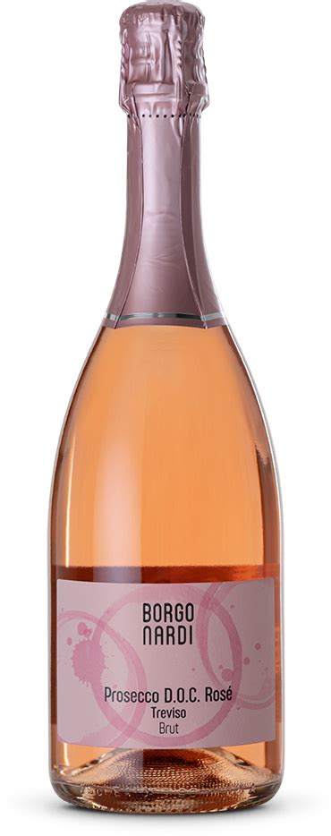 Prosecco DOC Treviso Rosè Brut Millesimato Borgo Nardi