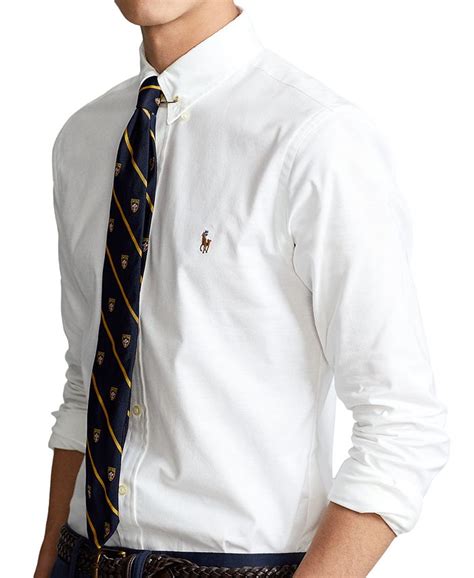 Polo Ralph Lauren Slim Fit Stretch Oxford Shirt Macys