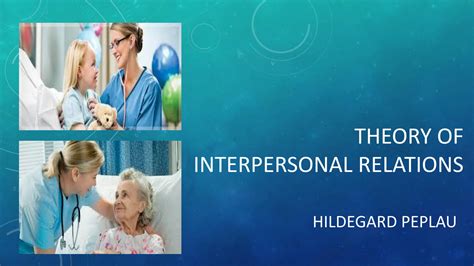 Solution Theory Of Interpersonal Relations By Hildegard Peplau