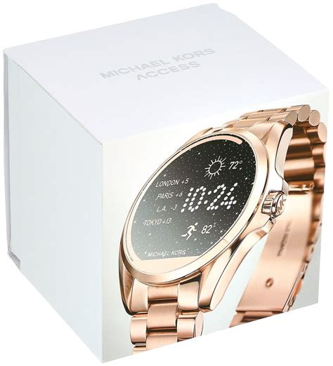 Michael Kors Access Womens Smartwatch Bradshaw Rose Gold Tone