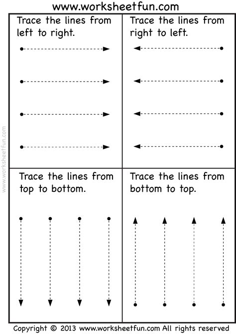 Horizontal And Vertical Line Worksheets Worksheetscity