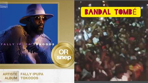 FALLY IPUPA BANA BANDAL TOMBÉ ET FÊTENT LA CERTIFICATION DE L ALBUM