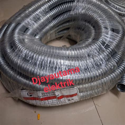 Jual FLEXIBLE METAL CONDUIT PTN 32 GV 1 1 4 Inch 32mm 25mtr PITHON