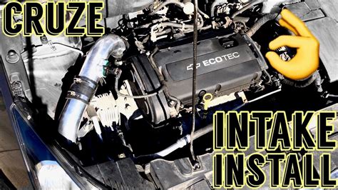 Chevy Cruze Cold Air Intake Install 18 Youtube