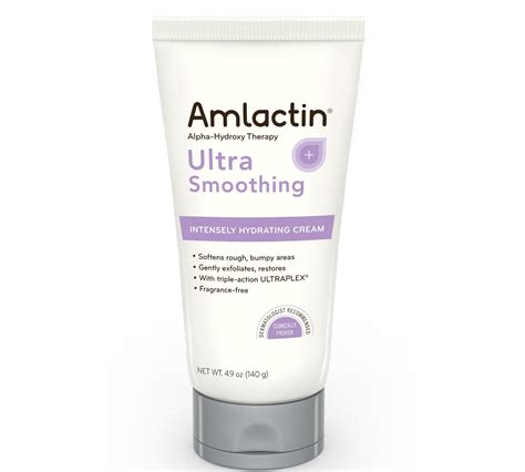 Amlactin Ultra Smoothing Intensely Hydrating Cream Smooths Out Rougher