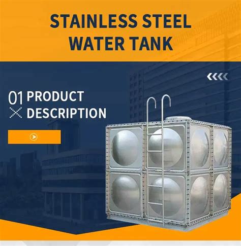 Ss Stainless Steel Tank Food Grade Welding Water Tank Insulation