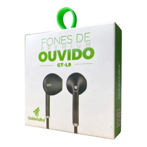 Fone De Ouvido Fio P2 In Ear Microfone Super Bass Submarino