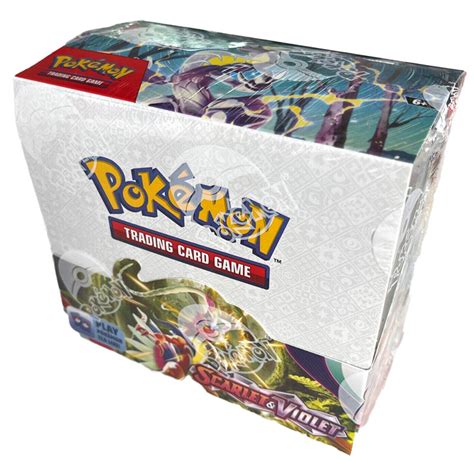 Pokemon Tcg Scarlet And Violet Base Set Booster Box 36 Packs Trading Cards Galore