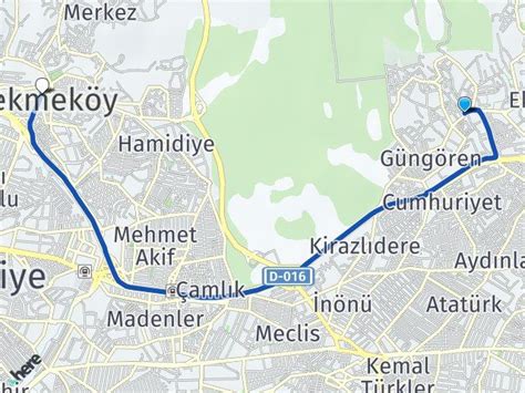 İstanbul Çekmeköy Sultançiftliği Çekmeköy İstanbul Arası Kaç Km Yol Tarifi