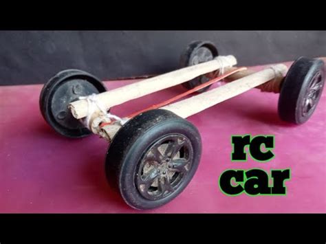 How To Make Rubber Band Car At Home Rubber No