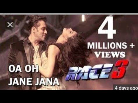 Oh Oh Jane Jana New Song Race Salman Khan Jacqueline Fernande