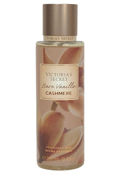 VICTORIAS SECRET BARE VANILLA CASHMERE FRAGRANCE BODY MIST SPRAY