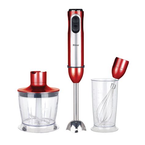 Miscela M1 Passion Red Hand Blender Set (HB818) – RIINO