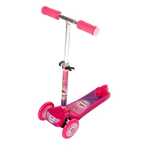 Patinete Para Crian As Scooter Rodas Brinquedo Infantil Menina Rosa